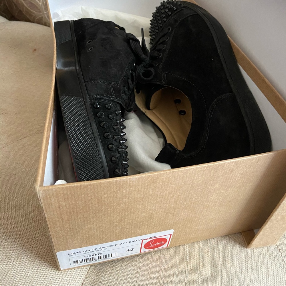 Spike Flat Veau Velours